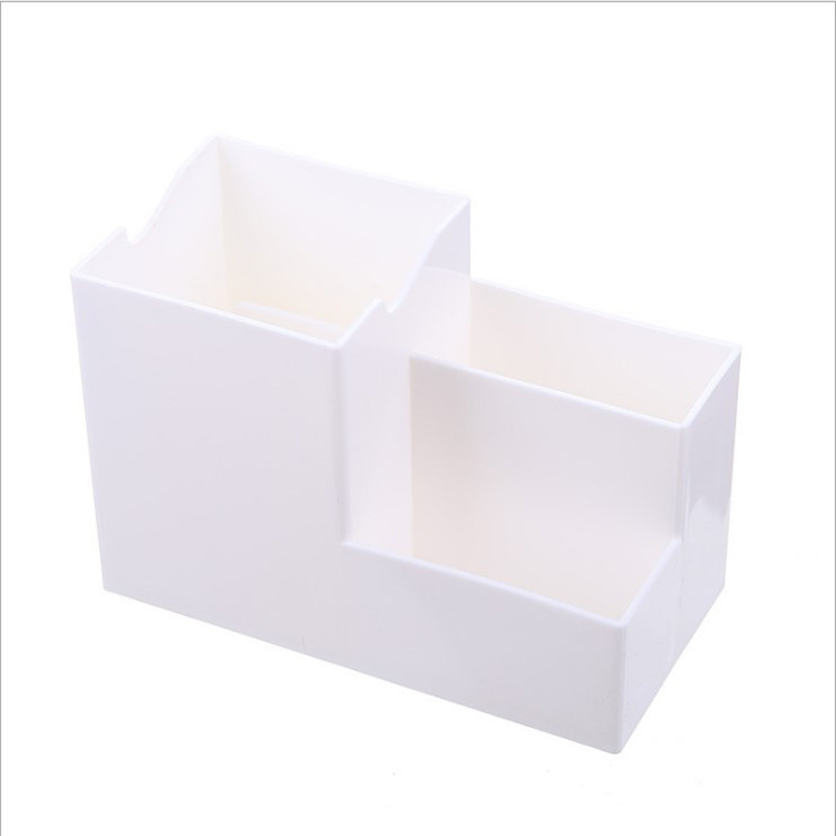 Creative Student storage pen holder with mobile phone holder desktop storage box customizable logo activity small gift wholesale