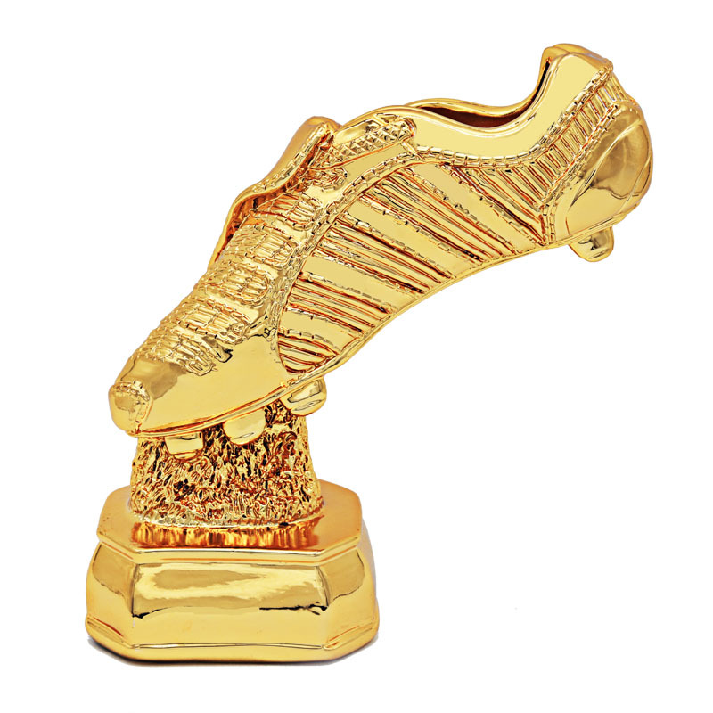 Football Trophy School Competition Golden Boot Award Shooter Trophy mvp Golden Globe Resin Creative Memorial Trophy Direct Supply