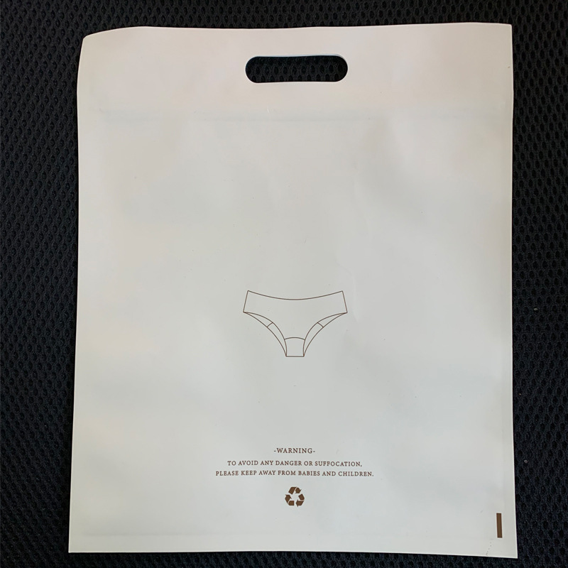 Single underwear single bra need single zipper transparent packaging bag packaging bag