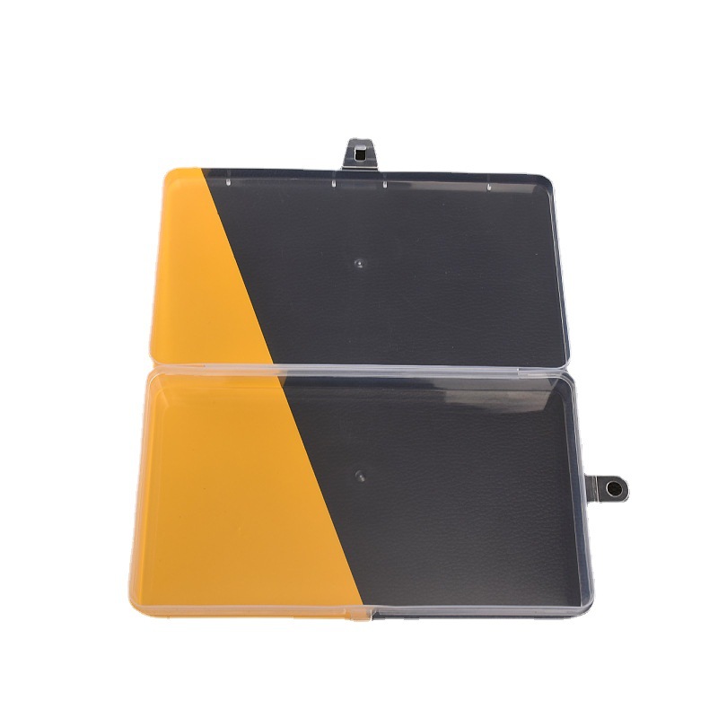 PP empty box rectangular transparent plastic storage empty box mobile phone parts children's clothing mask beaded packaging box