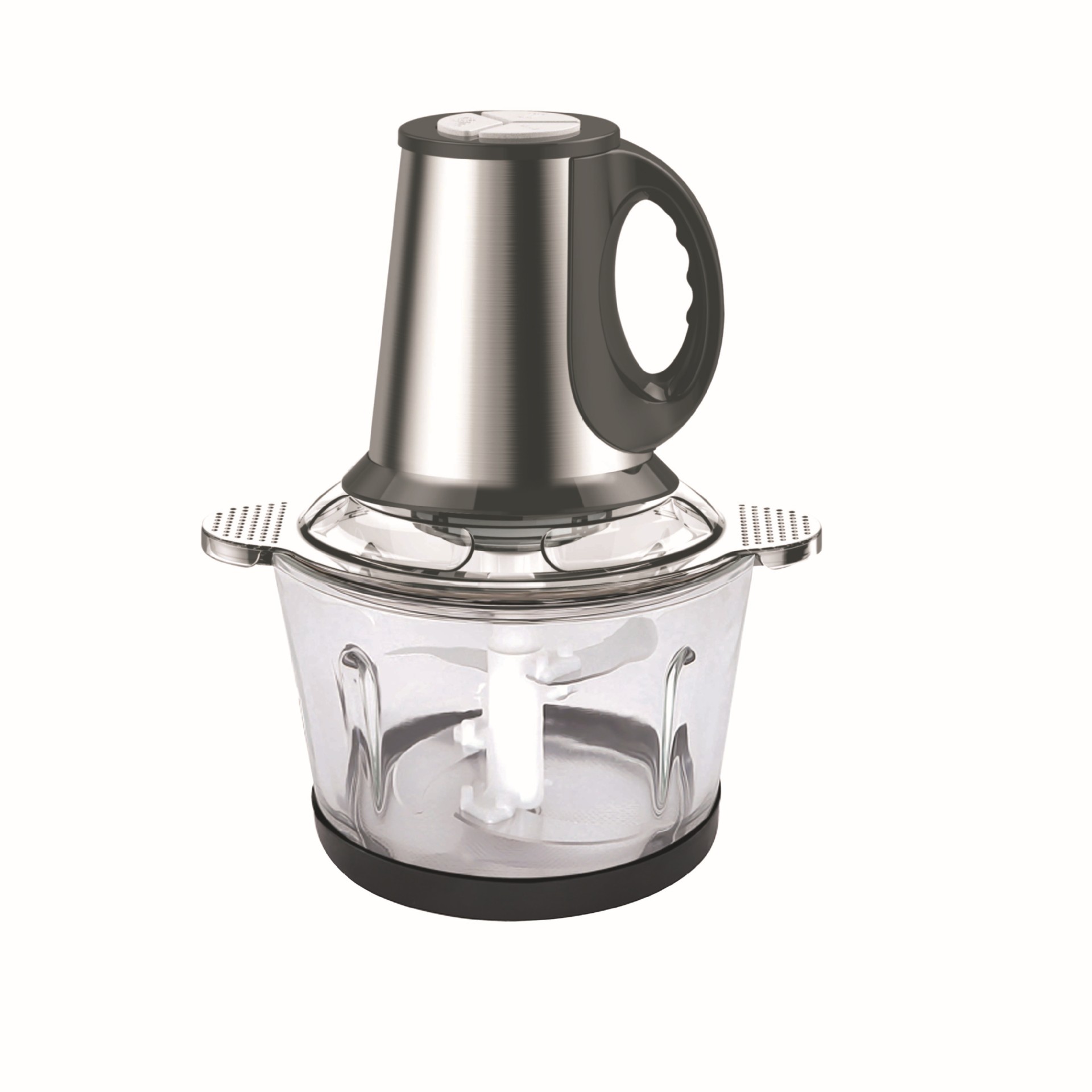 Glass household multi-function meat grinder kitchen stuffing machine small electric cooking machine meat grinder cross-border European standard