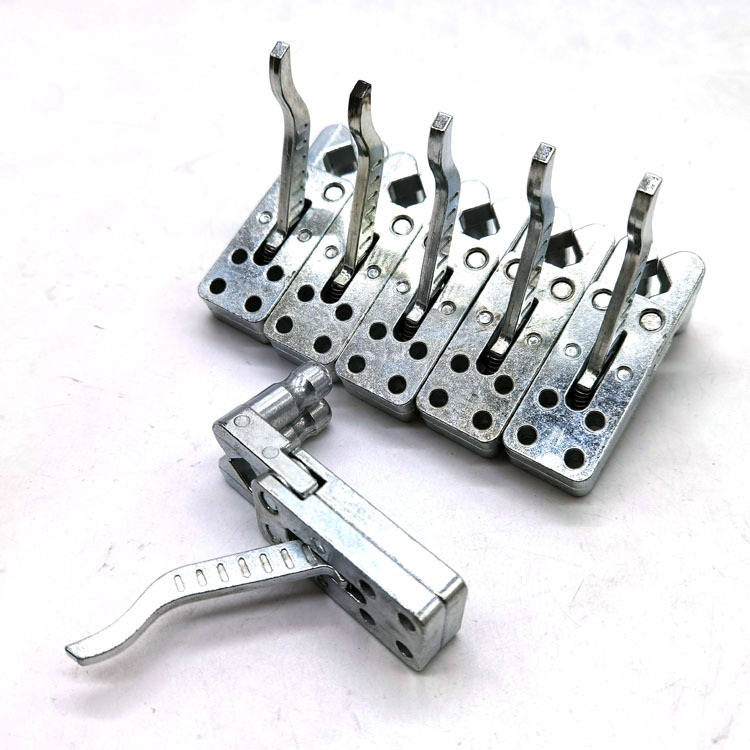 Wholesale stainless steel spreader all-metal automatic regression position spreader rebound two-axis linkage clip bomb