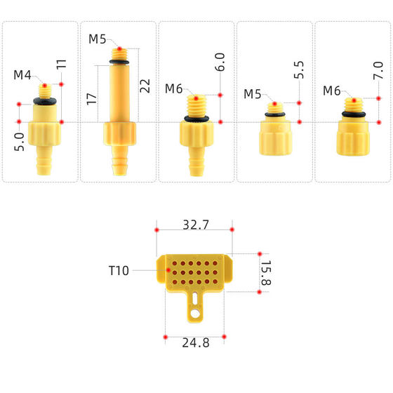 EZmtd hydraulic brake oil change tool suit simple bicycle oil disc refueling funnel exhaust oil injection needle.