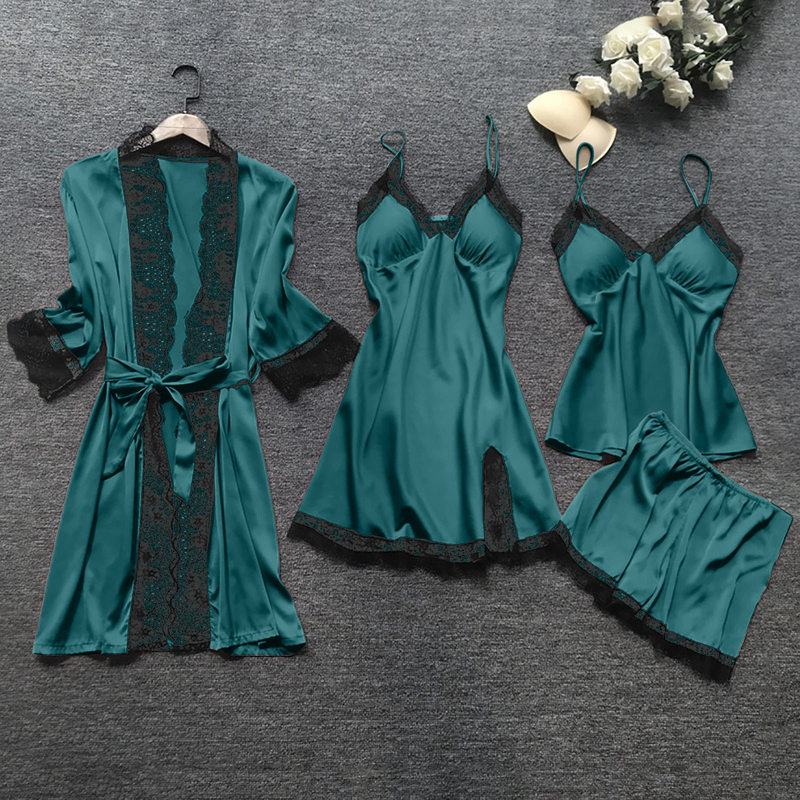 パジャマの外国貿易の爆発的な家庭服のスーツの女性欧米の独立駅の速売通の卸売りは弾力性のある色丁を仕入れます。|undefined