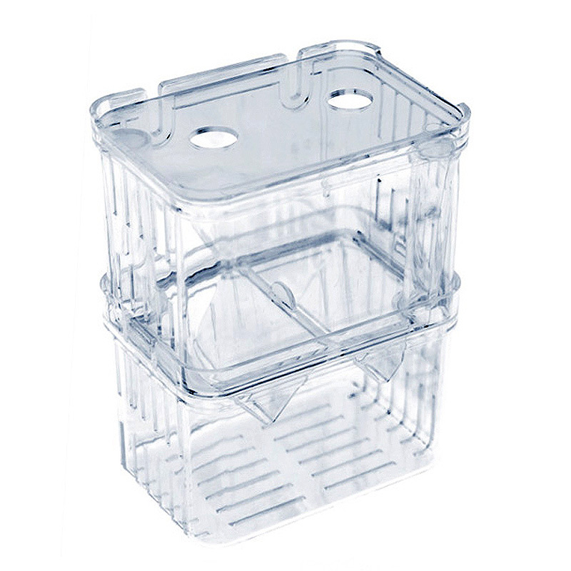Fish Tank Isolation Box Guppy Hatching Box Tropical Fish Small Fish Juvenile Hatching Box Hook Box Large Small Size Independent