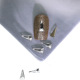 B59-4 * 8mm pointed triangle