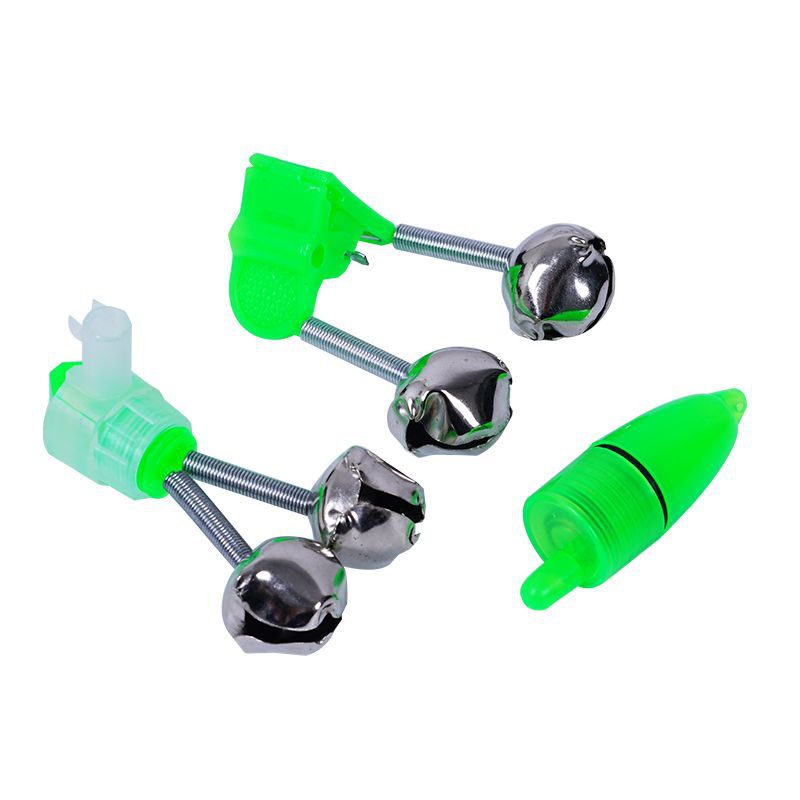 Sea Pole Bell light sea pole plastic clip Bell spiral bell alarm sea pole Bell light fishing gear accessories