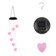 Solar wind bell lamp (pink love)