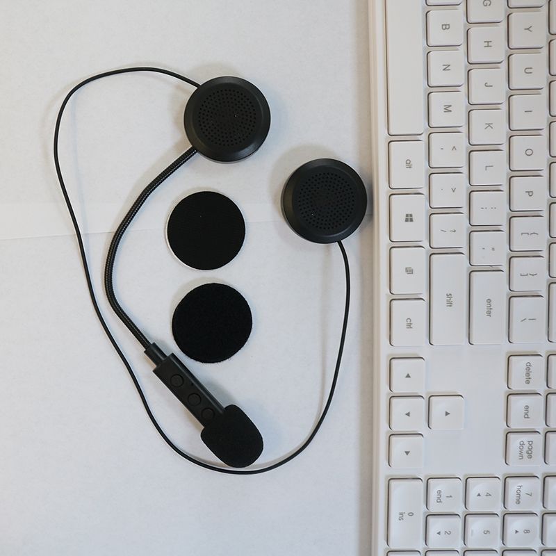 Motorcycle helmet Bluetooth headset headset microphone large volume stereo waterproof song phone take-out rider_voghion.com