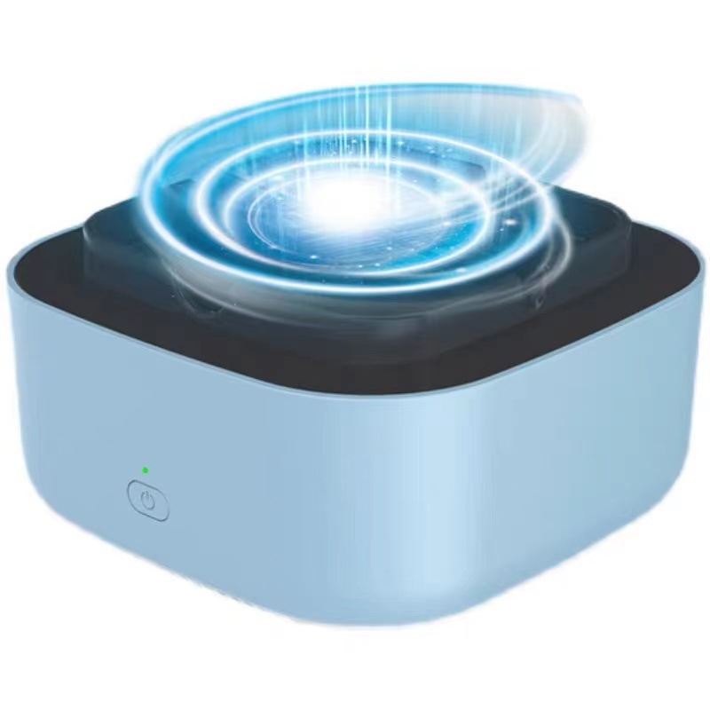 Creative intelligent ashtray negative ion air purifier household small high-grade ashtray smoke removal artifact