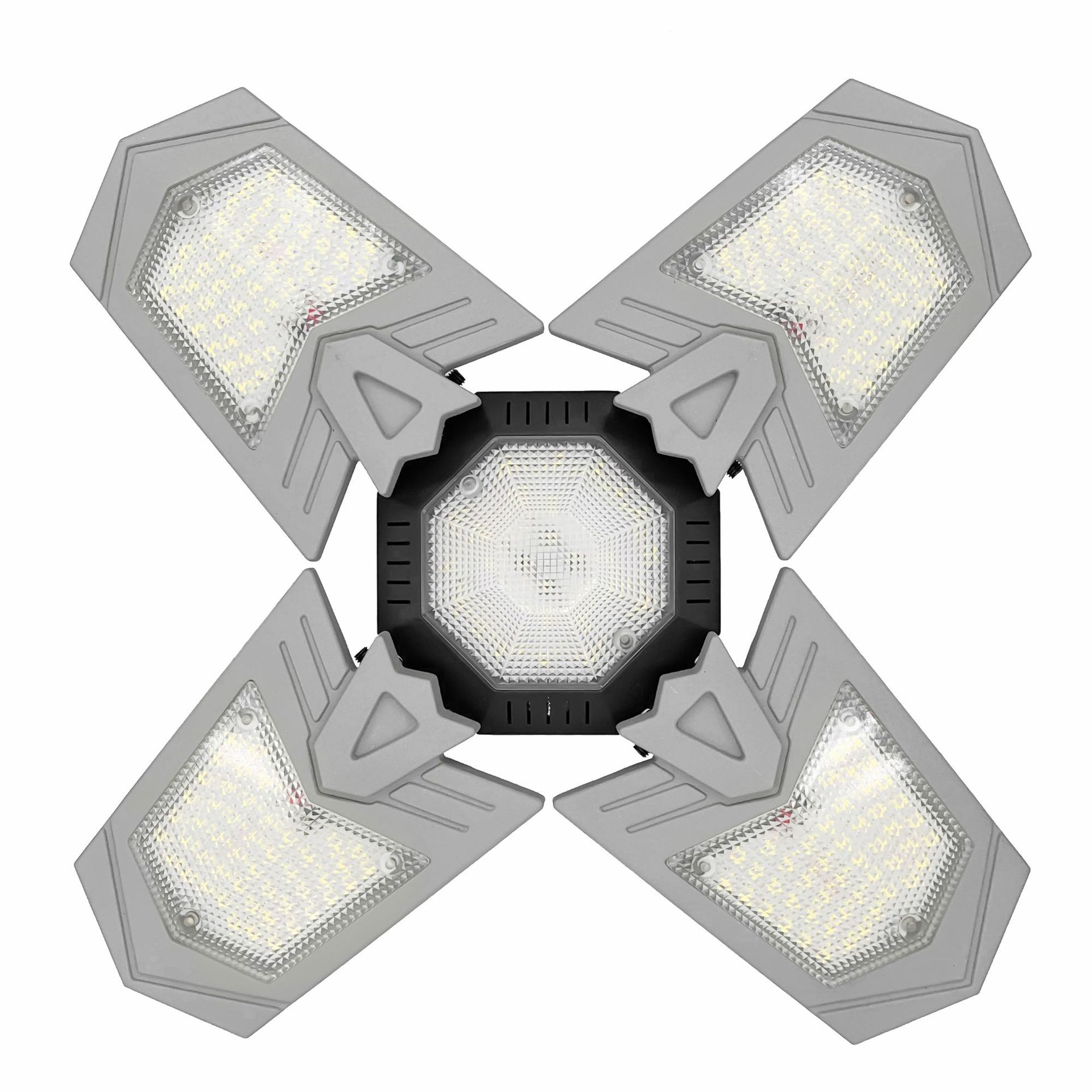 Source factory four-leaf LED garage light 4+1 Transformers mining lamp factory room light warehouse lighting decorative lighting
