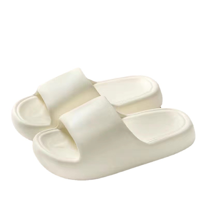 Slip-on Slippers Women's Summer Indoor Home Bathroom Bath Non-slip Outer Wear High-end Home Slippers Wholesale