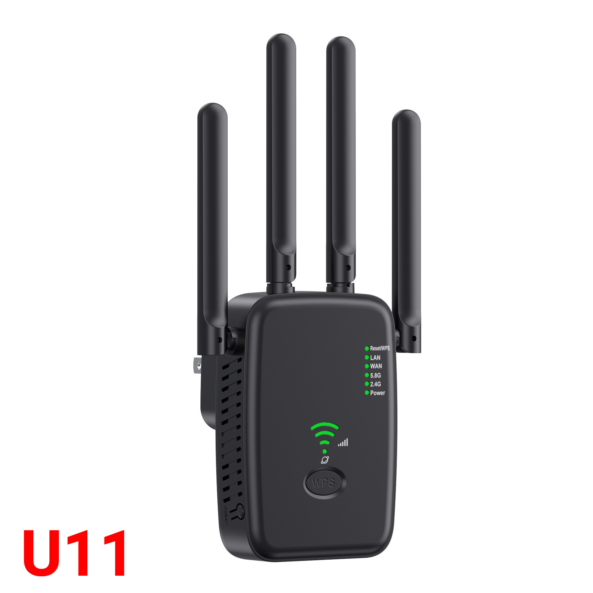 New wifi signal enhancement amplifier 2.4G 5G wireless router AC1200M network extension home wall