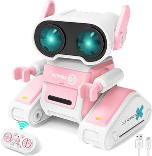New remote control robot toy children's sound and light dancing electric robot boy toy educational interactive toy
