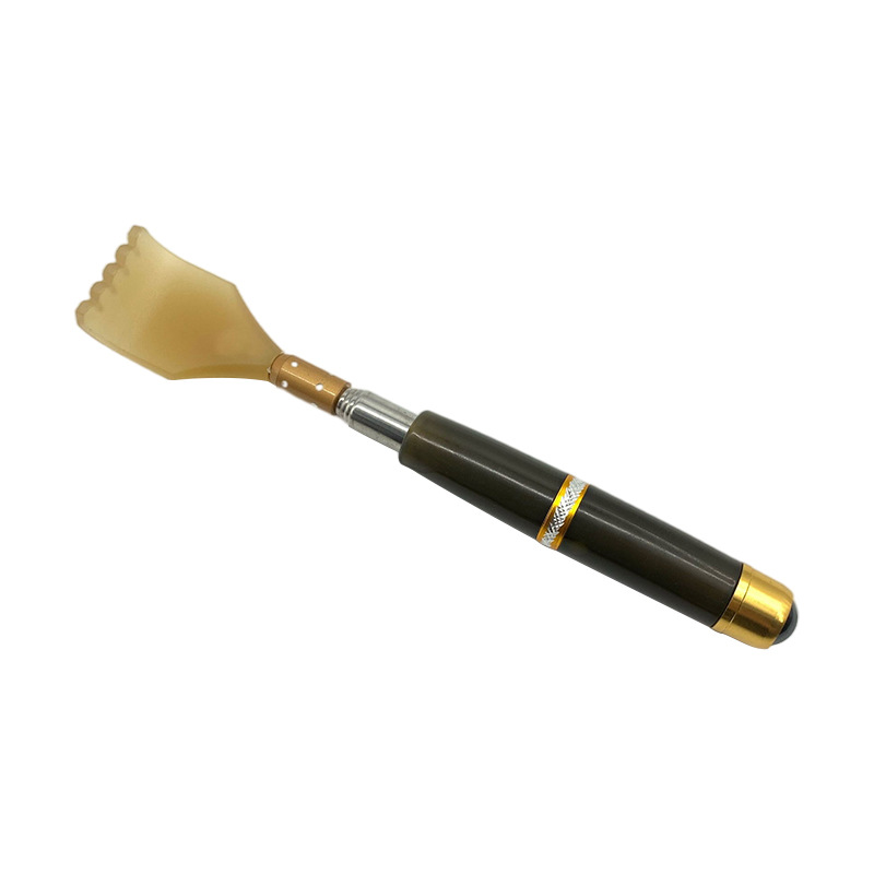 Imitation horn scratch stainless steel retractable itch don't ask for magnetic bead massager for the elderly itch itch wholesale
