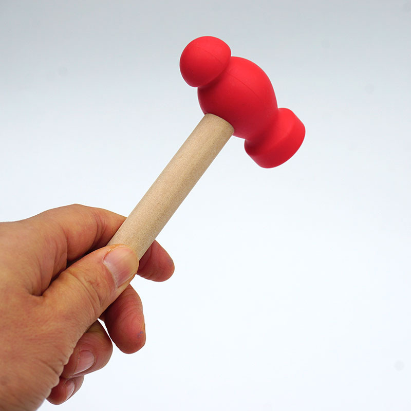[Spot] Small Hammer Small Wooden Hammer Children's Simulation Maintenance Tool Beating Table Piling Table Music Beating Piano Accessories