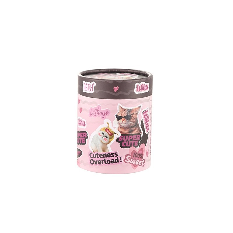 Qishu cool spicy series loose powder puff stand velvet flocking air cushion suede honey cake special sponge makeup finishing