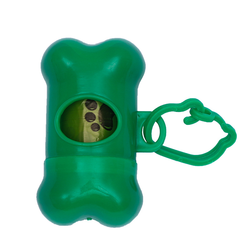 Biodegradable garbage bag bone dog toilet pickup garbage Shell set pet supplies wholesale Amazon