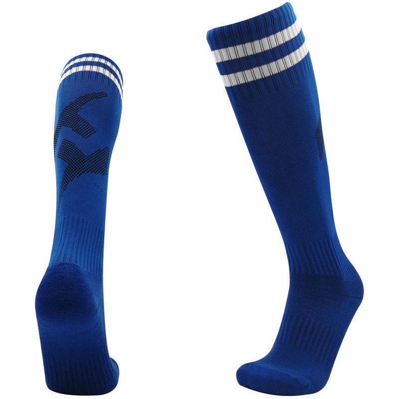 Spring and summer men's football socks men's towel bottom stockings deodorant sweat-absorbent sports socks non-slip wear-resistant breathable socks