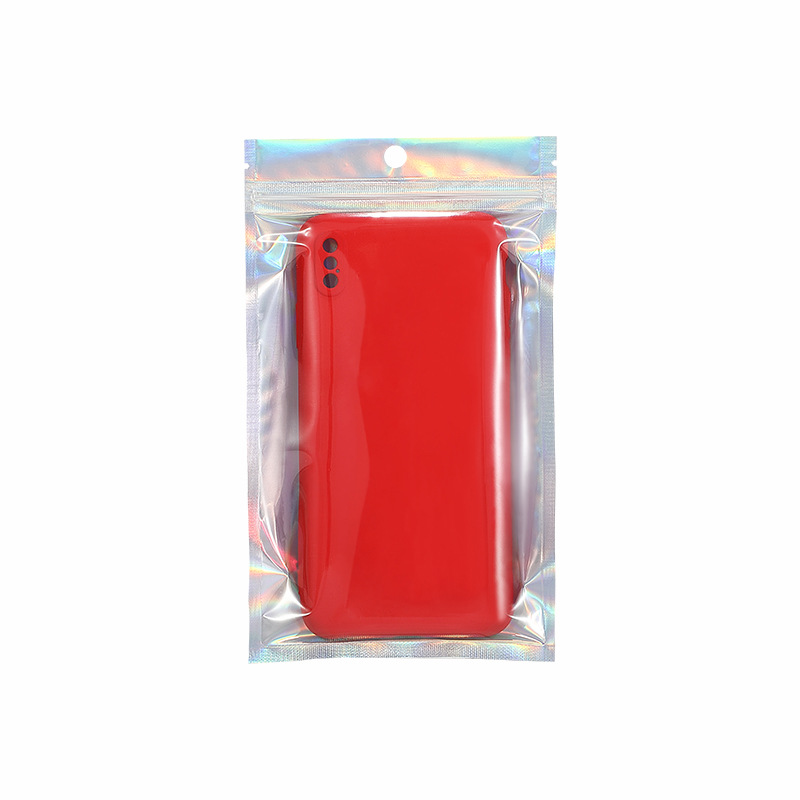 Laser packaging bag self-sealing bag magic color aluminum foil yin and yang bag plastic bag beauty jewelry sealed packaging bag wholesale