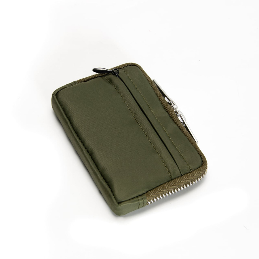 Simple and compact multi-functional Coin Coin purse hand-held RFID anti-theft card swiping bag mini key storage bag_voghion.com