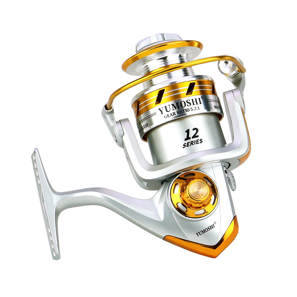 YUMOSHI EL series fishing wheel fishing reel Sea Pole set fishing wheel fishing gear fishing reel Sandy raft fishing Luya