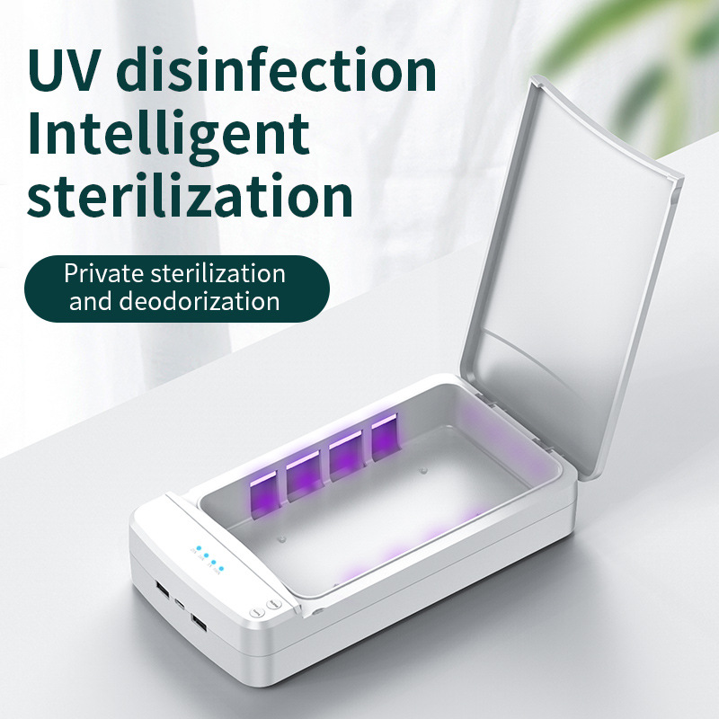 Mobile phone sterilizer N95 mask disinfection box multi-purpose uv ultraviolet sterilizer mask disinfection sterilization cabinet