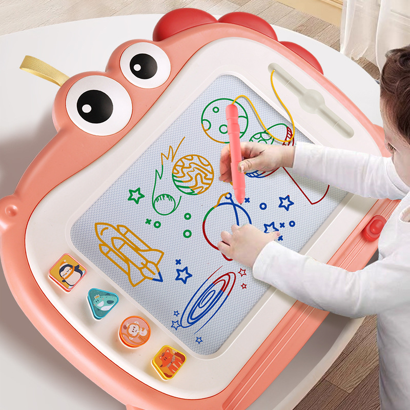 Children's Drawing Board Magnetic Drawing Board Toy Baby's Writing Board Home Doodle Board Magnetic Color Painting Frame Picture Table