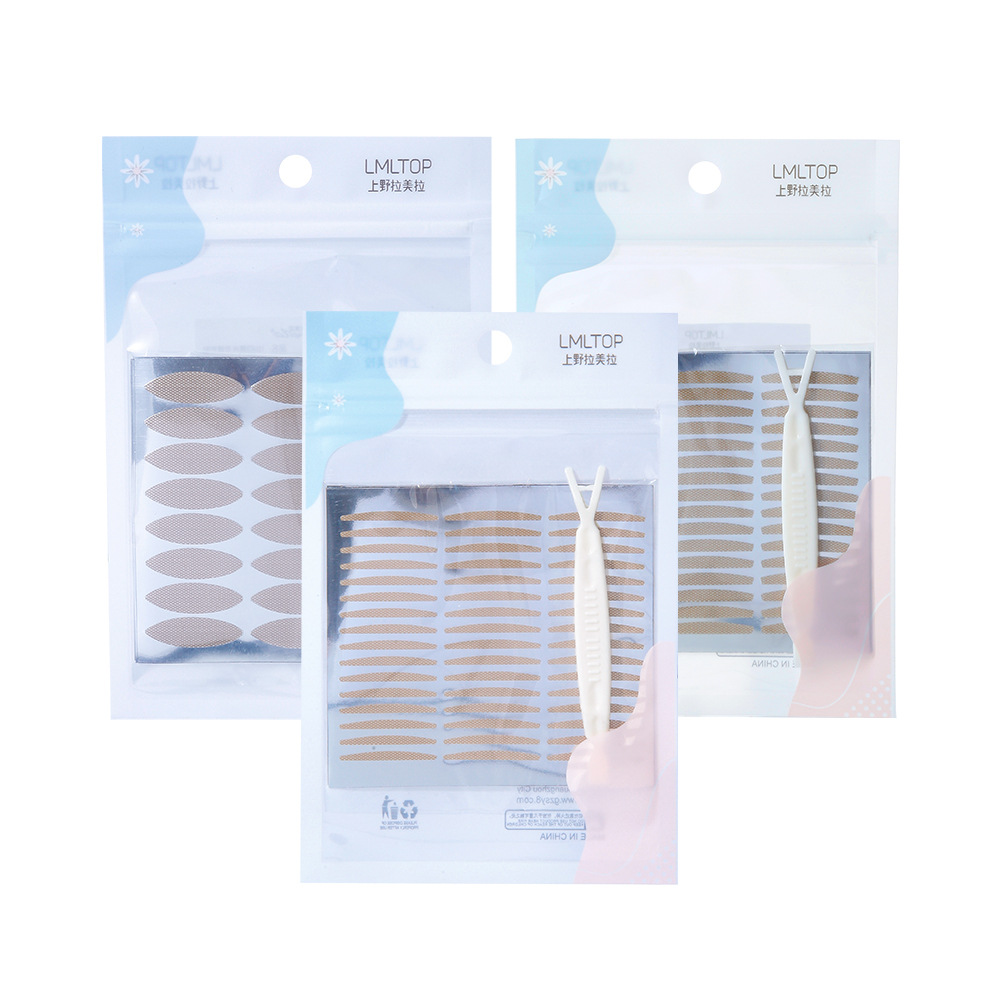 Latin America Eye Sticker 120 Back Natural Double Eyelid Sticker Universal Mesh Lace Invisible Skin Tape Wholesale