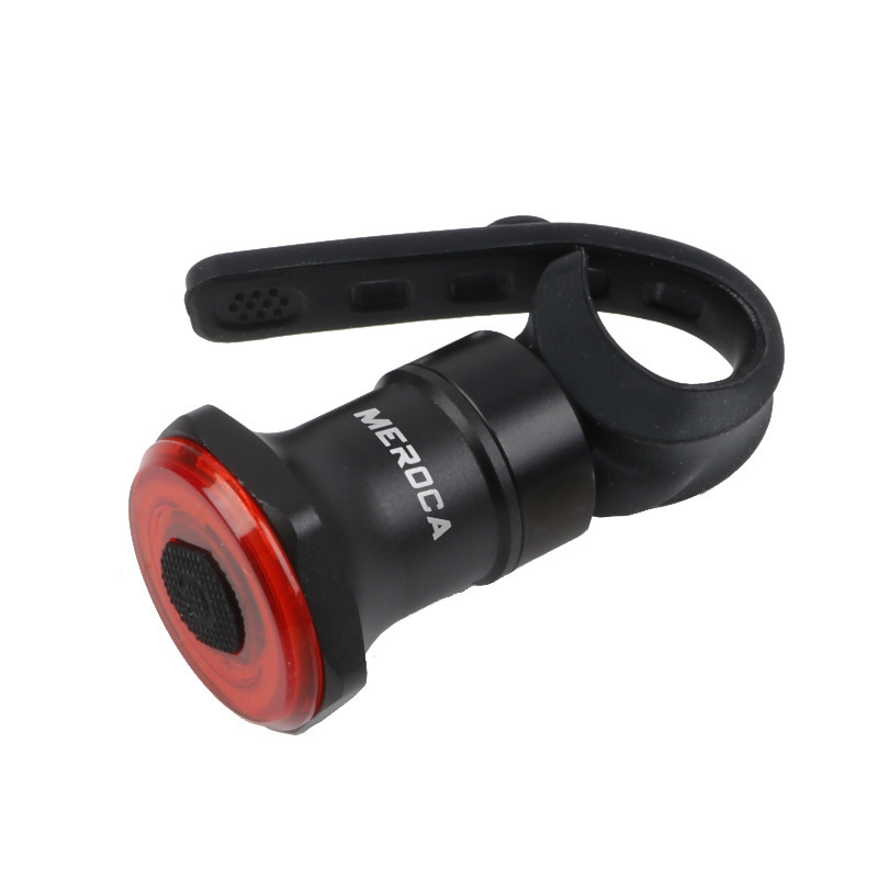 MEROCA WR25 smart sensor brake tail light usb charging mountain road bike riding warning light