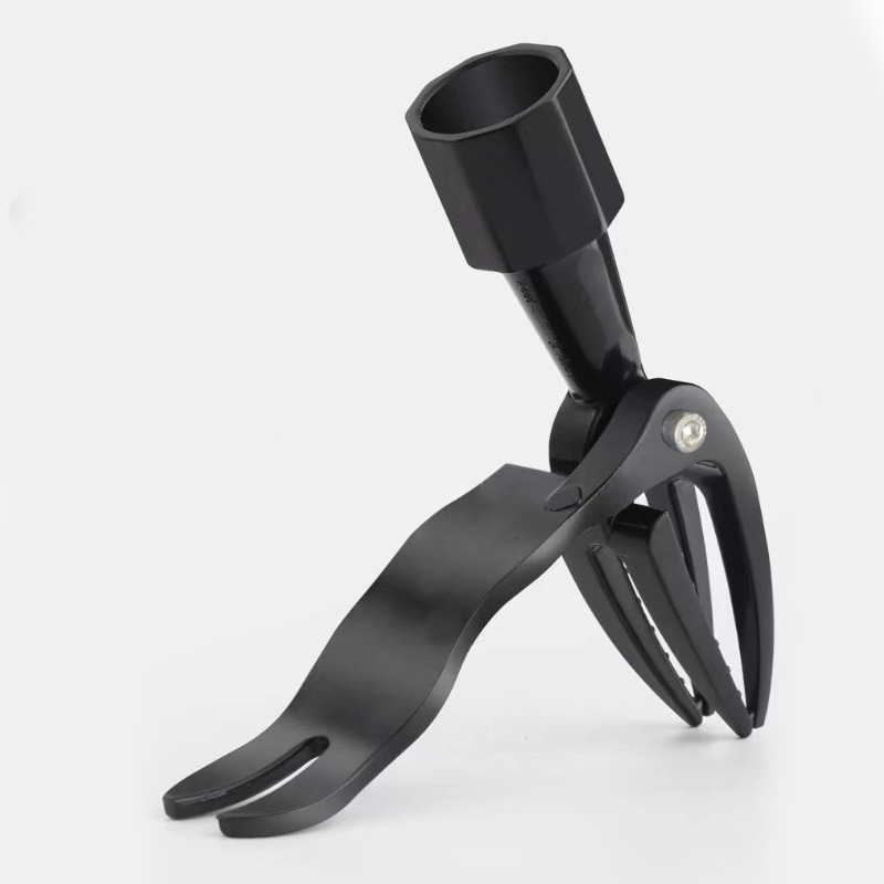 Non-bending grass root puller household garden grass puller new standing manual weeding device