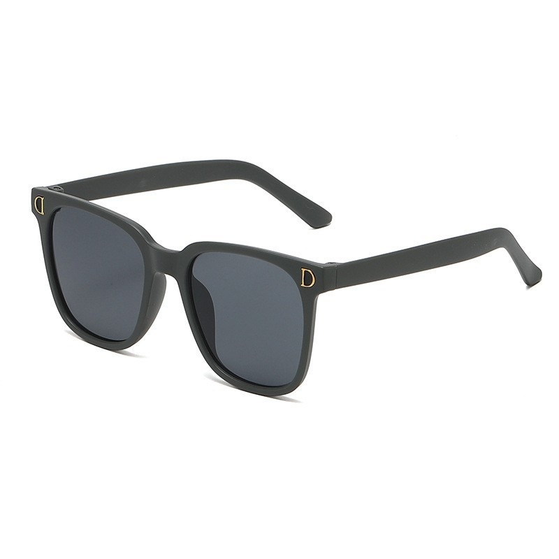 2024 new fashion retro street shot boys and girls glasses online celebrity ins double D children's sunglasses children's sunglasses fashion