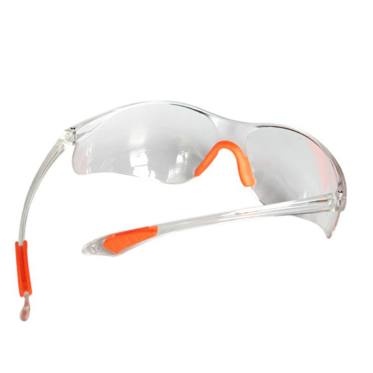 168 orange border sand goggles lightweight PC scratch-resistant lens ultra-light riding anti-impact labor protection glasses