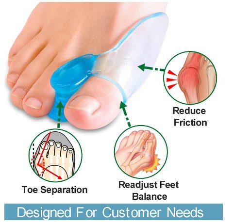 Hot sale hallux valgus corrector day and night for men and women Big Foot bone separation toe set toe splitter manufacturers spot