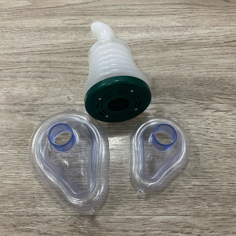 Cross-border outdoor asphyxia first aid training mask breathing trainer artificial heart vital capacity trainer spot
