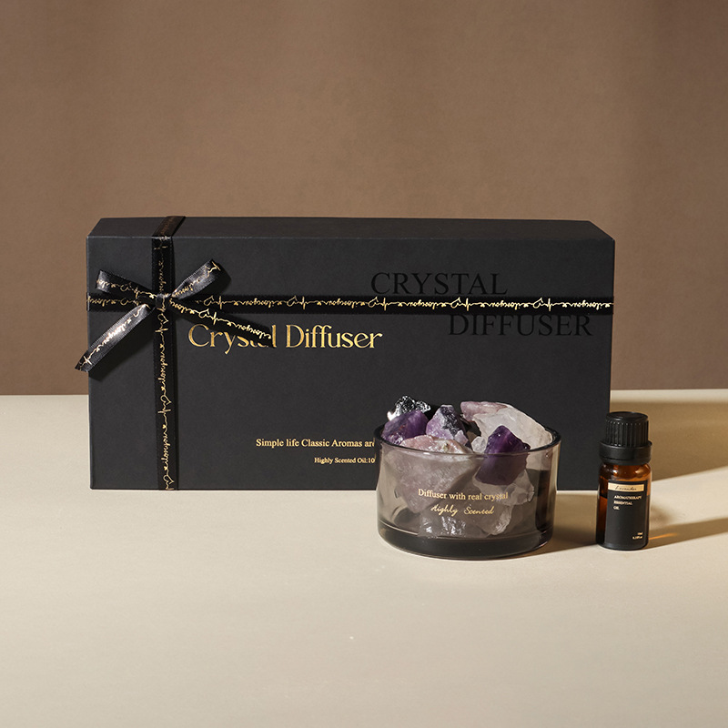Aromatherapy manufacturers expand incense stone crystal without fire aromatherapy essential oil indoor incense fragrance gift generation processing customization