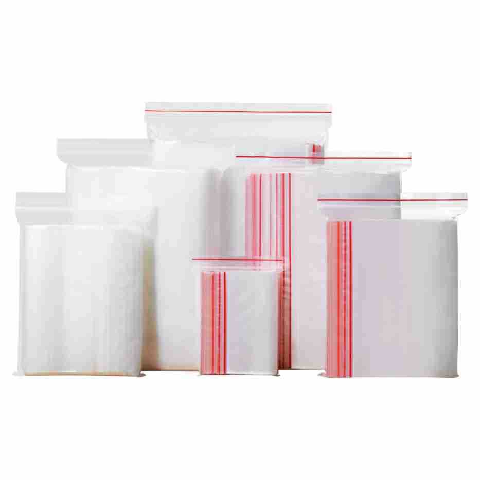 pe sealed bag food grade sealed bag clothes jewelry plastic sealed bag product jewelry packaging bag transparent self-sealing bag
