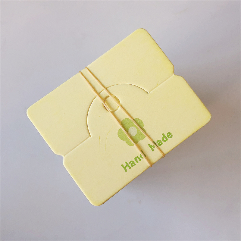 6.2*5cm Colorful handmade Cardboard for Adults Children Flower Hairpin Cardboard Headwear Card Hair Accessories