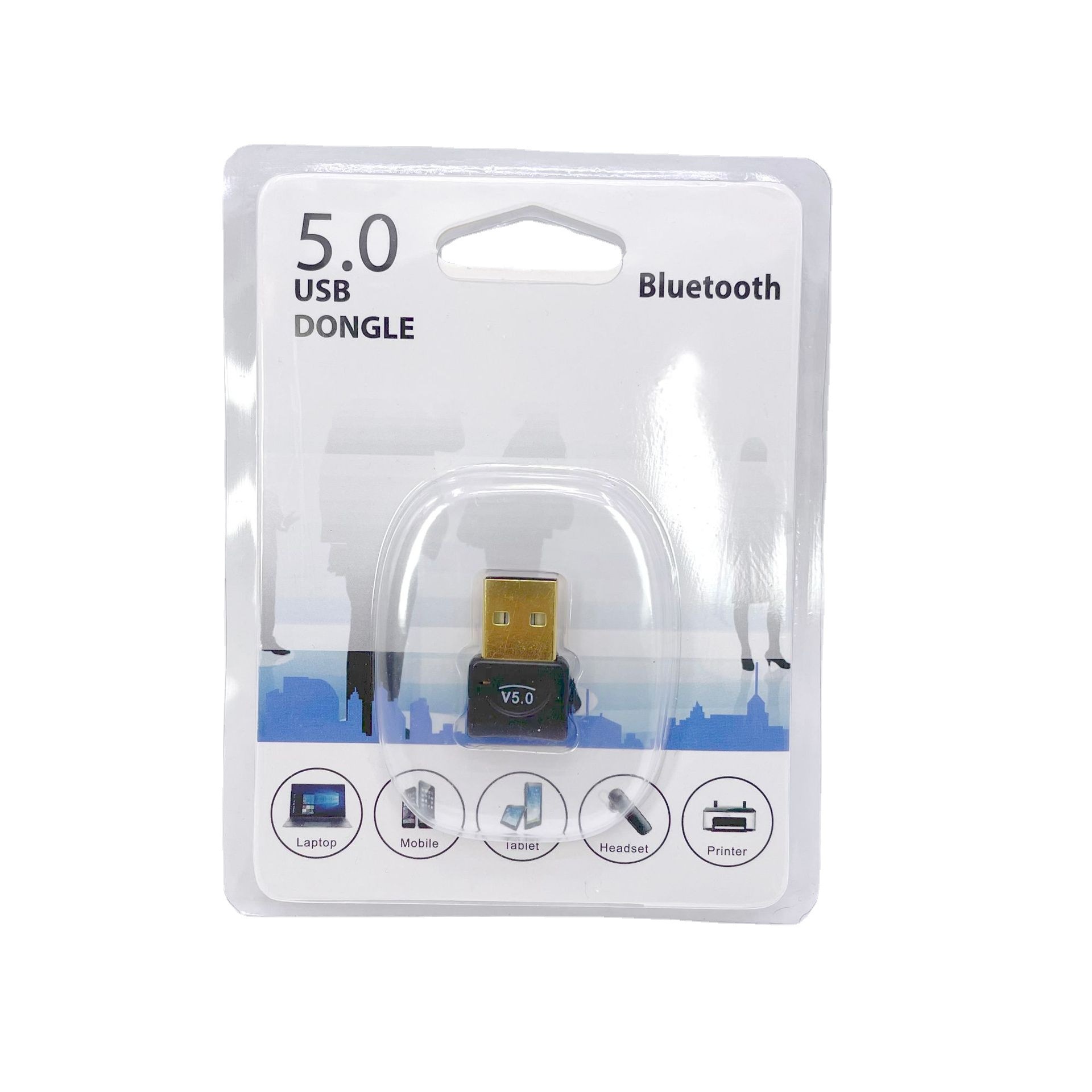USB Bluetooth adapter 5.0 audio equipment desktop computer notebook Bluetooth headset Audio Bluetooth transmitter
