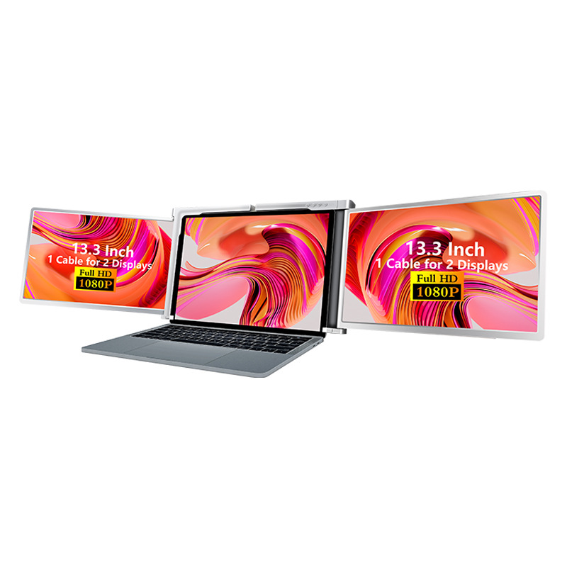 13.3-inch portable display line dual-screen notebook computer sub-screen expansion screen office stock external connection