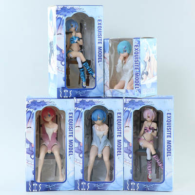 Game anime peripheral pirate Fire Shadow Dragon Ball slam dunk Hatsune REM dome Girl hand-made model color box