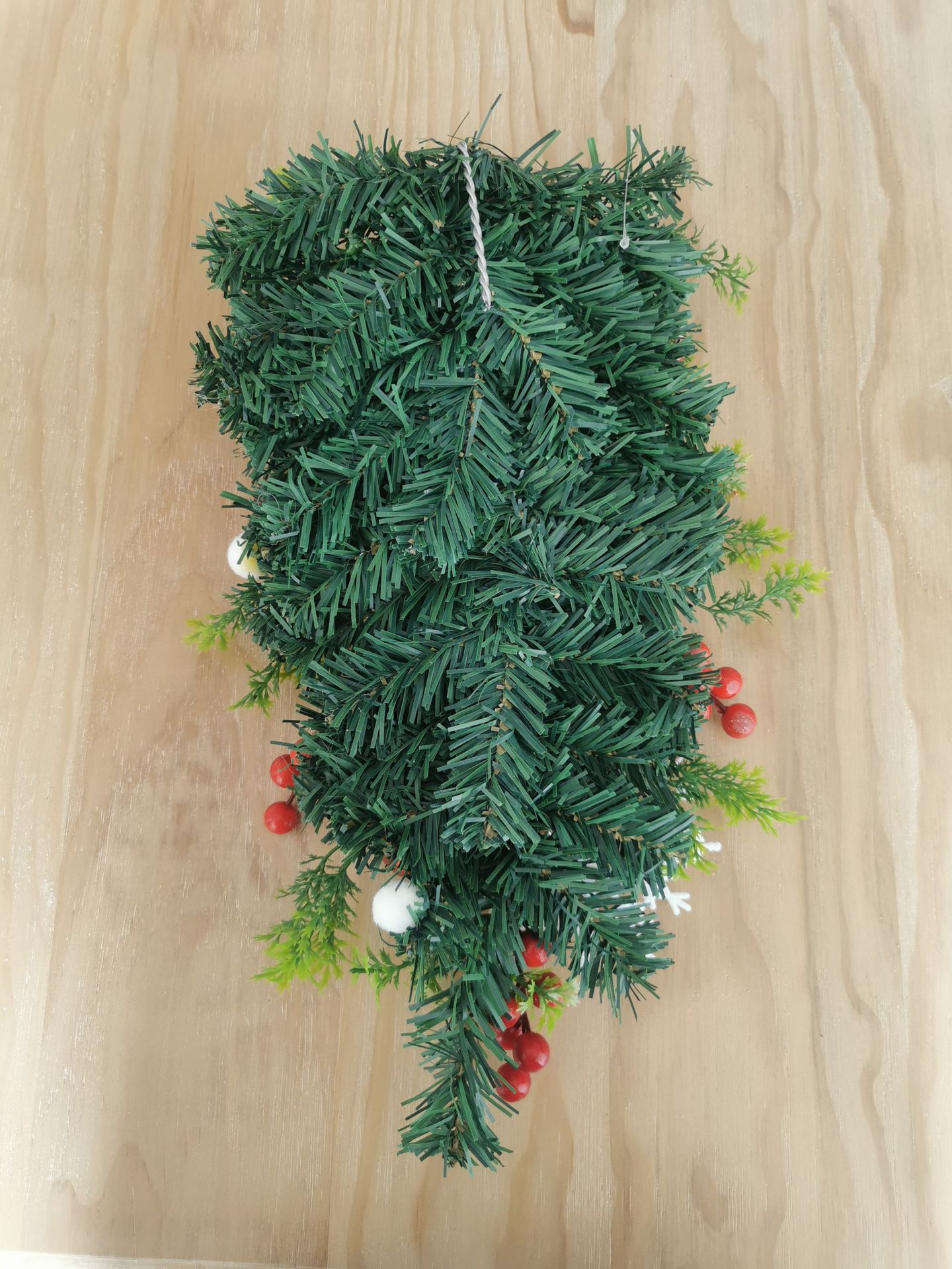 Christmas Inverted Tree Christmas Door Hanging Christmas Candy Inverted Tree Wall Decoration_voghion.com