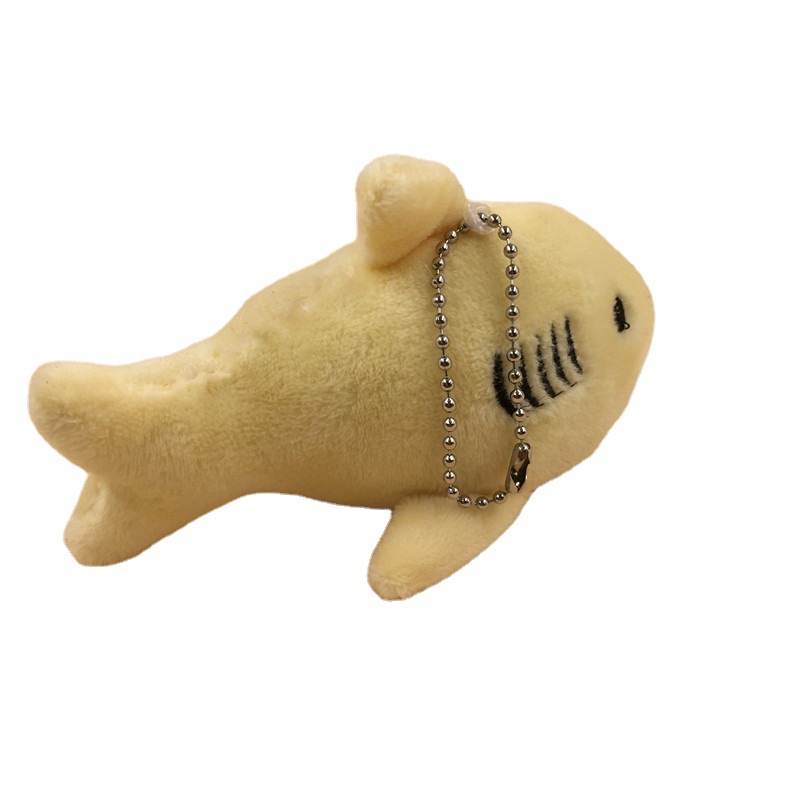 Paula Ocean series Shark plush small pendant hammerhead shark Keychain Car decoration doll wedding throwing