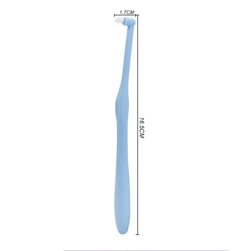 Oral Single Beam Orthodontic Toothbrush Adult Orthodontic Suitable for Teeth Braces Wisdom Teeth Soft Hair Toothbrush Pet Toothbrush