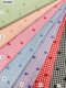 Fabric twill printing love fabric high-end fashion wholesale hair accessories clothing bags home Bureau children's bedding sunscreen