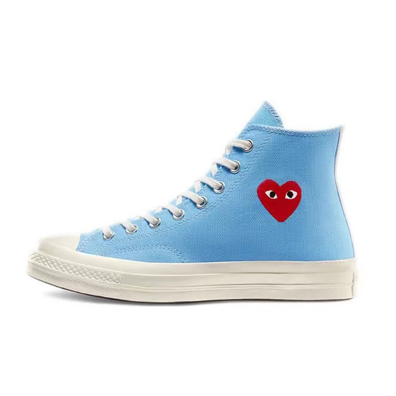 Blue high top (pay attention to plus size)