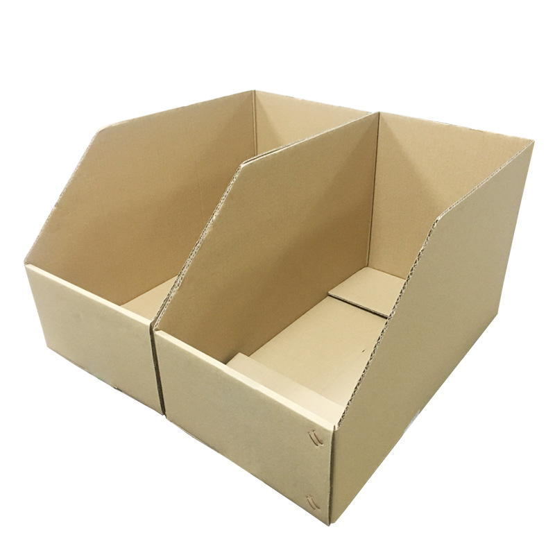 Shelf carton storage classification carton parts material oblique warehouse box Auto Parts e-commerce warehouse carton