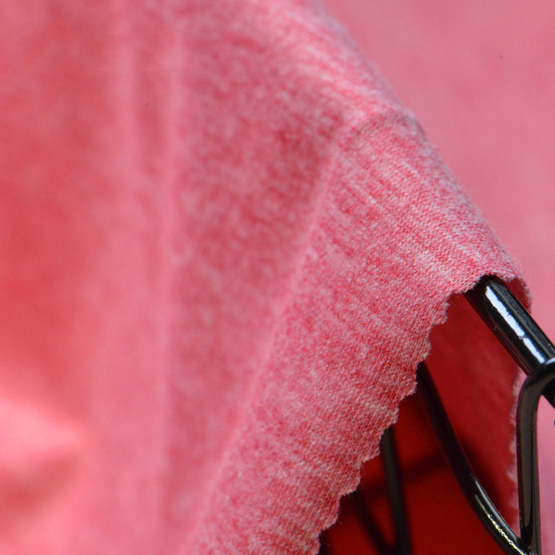 Colored Cotton Bracket Sweat Fabric Magic Color Rayon T-shirt Fabric TR Rayon Fabric Polyester Cotton Knitted Fabric Double Color Sweat Fabric