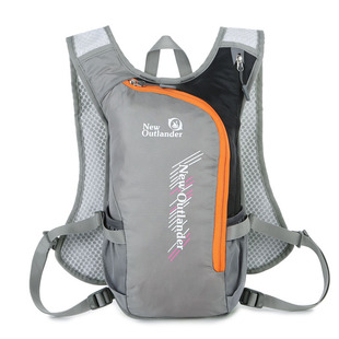 Men's and Women's Multifunctional Nylon Running Backpack Safety Reflective Sports Backpack Water Bag Backpack Riding Bag