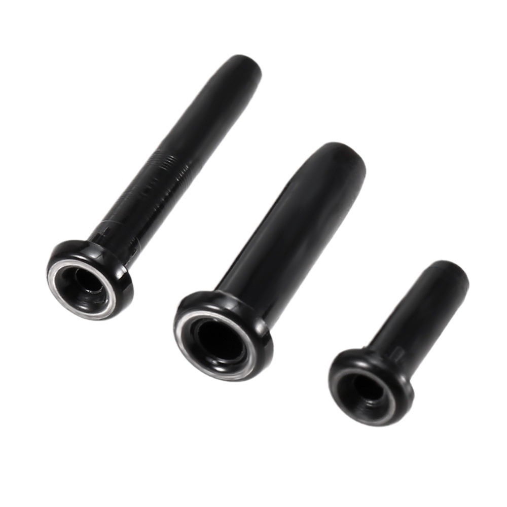 Badminton racket black boxed thickened grommet mixed single-line hole double-line hole double-line nail all equipped